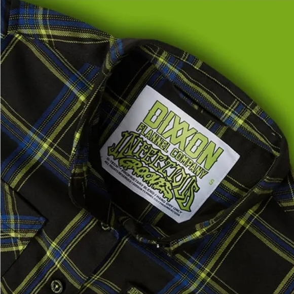 Women's XL Dixxon Flannel " Infectious Grooves" - Picture 2 of 4